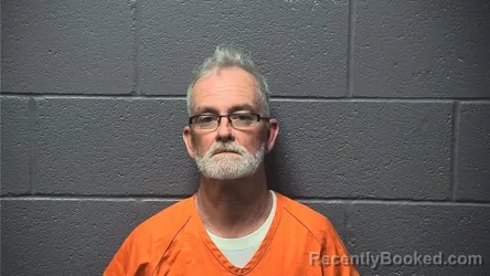 Mugshot of Keith Allen Brown booked in Warren County, Virginia on October 11, 2026