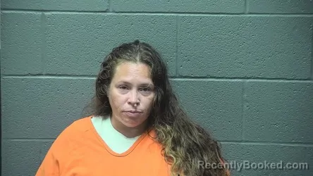 Mugshot of Kristy Rene Krizan booked in Warren County, Virginia on October 14, 2026