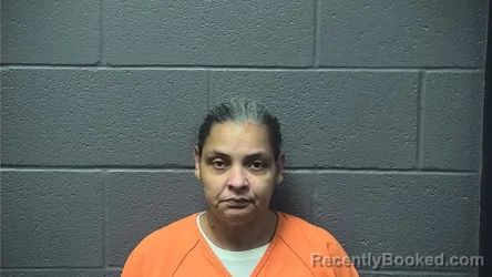 Mugshot of Natay Elizabeth Carter booked in Warren County, Virginia on October 13, 2026