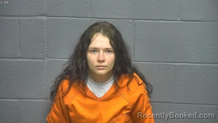Mugshot of Nevaeh Mckynsi Cecere booked in Warren County, Virginia on October 12, 2026