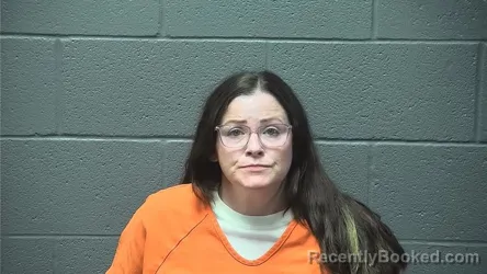 Mugshot of Sarah Jane Burroughs booked in Warren County, Virginia on October 2, 2026
