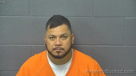 Mugshot of Sergio Trejo Cervantes booked in Warren County, Virginia on September 13, 2026