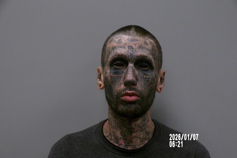 Booking photo from Washington County, Virginia