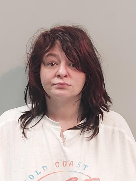 Mugshot of Kristan Ledford booked in Washington County, Virginia on October 14, 2026