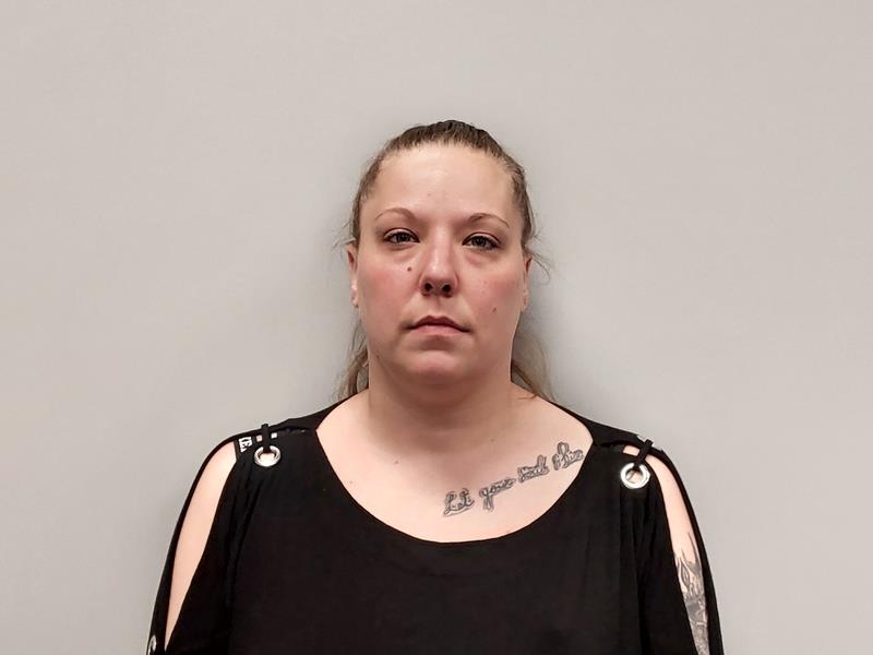 Mugshot of Kimbery Lee Perkins booked in Washington County, Virginia on March 31, 2026