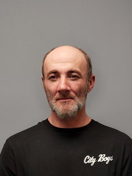 Mugshot of Pershing Scott Kennedy booked in Washington County, Virginia on October 12, 2026