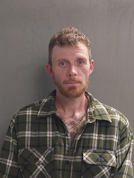 Mugshot of Justin Eric Cantrell booked in Wise County, Virginia on October 12, 2026