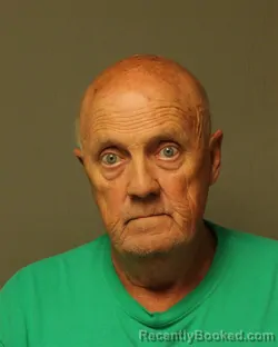 Mugshot of Harold Gene Riggs booked in Wythe County, Virginia on September 21, 2026