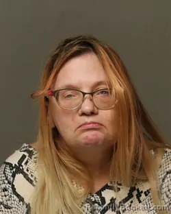 Mugshot of Rhonda Kay Saunders booked in Wythe County, Virginia on September 17, 2026