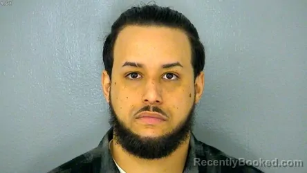 Mugshot of AXRL FLECHA PADILLA booked in York County, Virginia on March 18, 2026