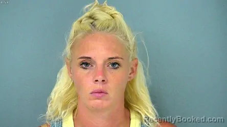 Mugshot of Brooke Ashley Sayers booked in York County, Virginia on August 7, 2026