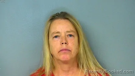 Mugshot of Kimberly Anne Colarik booked in York County, Virginia on October 23, 2026