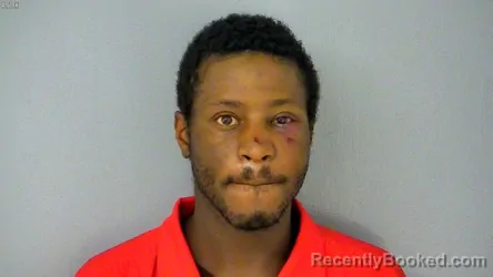Mugshot of MONTEL JEROME WRIGHT booked in York County, Virginia on July 9, 2026