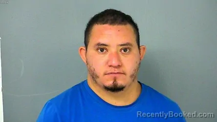 Mugshot of Salvador Martinez booked in York County, Virginia on August 8, 2026