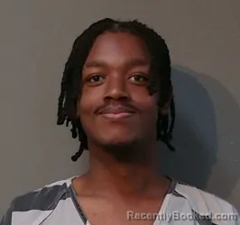 Mugshot of ANTHONY DESHAUN EVANS booked in Franklin County, Texas on July 29, 2026