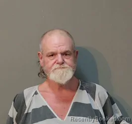 Mugshot of Darrell Ray Richards booked in Franklin County, Texas on August 21, 2026