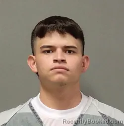 Mugshot of SAMUEL ISSAC RODAS ORTIZ booked in Franklin County, Texas on May 15, 2026