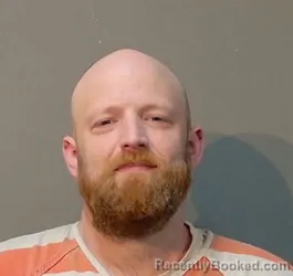 Mugshot of RYAN EDWARD THIGPEN booked in Franklin County, Texas on June 3, 2026