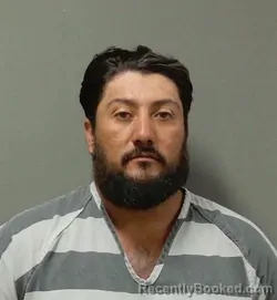 Mugshot of EDSON SANCHEZ GARCIA booked in Franklin County, Texas on July 5, 2026