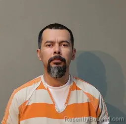 Mugshot of MARGARITO GARCIA-CRUZ booked in Franklin County, Texas on July 9, 2026