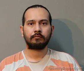 Mugshot of MIGUEL FLORENTINO GUERRERO-MONTOYA booked in Franklin County, Texas on July 16, 2026