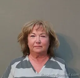 Mugshot of BRENDA MAE CROW booked in Franklin County, Texas on July 28, 2026