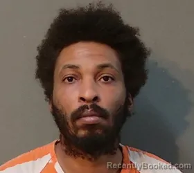 Mugshot of DAMIEN DEONTE THOMPSON booked in Franklin County, Texas on July 29, 2026