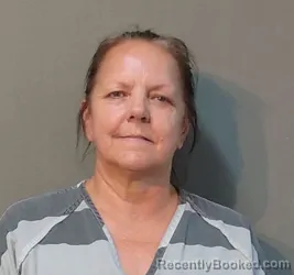 Mugshot of TERESA LYNN MCQUEEN booked in Franklin County, Texas on July 30, 2026