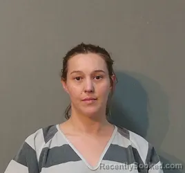 Mugshot of Mara Janae Lane booked in Franklin County, Texas on August 11, 2026