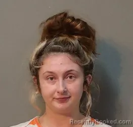 Mugshot of Emily Dyan Fears booked in Franklin County, Texas on August 12, 2026