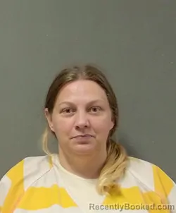 Mugshot of Isis Starr Bates booked in Franklin County, Texas on August 19, 2026