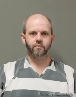 Mugshot of Joshua Lewis White booked in Franklin County, Texas on August 24, 2026