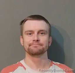 Mugshot of Andrew William Henson booked in Franklin County, Texas on August 27, 2026