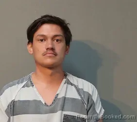 Mugshot of Arnulfo Gonzalez Salas booked in Franklin County, Texas on August 30, 2026