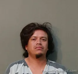 Mugshot of Jairo Noel Sanchez-Mejia booked in Franklin County, Texas on September 27, 2026