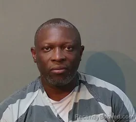 Mugshot of Adewale Adeyinka Odukoya booked in Franklin County, Texas on October 13, 2026