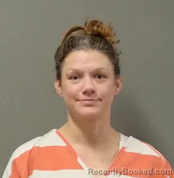 Mugshot of Christina Renae Graham booked in Franklin County, Texas on October 19, 2026