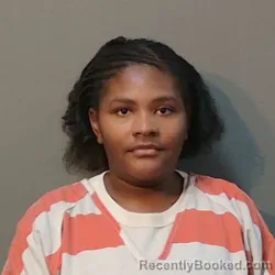 Mugshot of Shaqualla Verdell booked in Franklin County, Texas on October 29, 2026