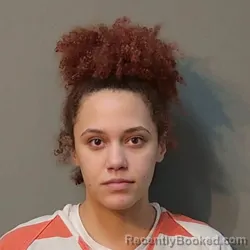 Mugshot of Katherine Chauntal Alexander booked in Franklin County, Texas on October 29, 2026