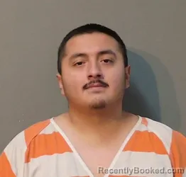 Mugshot of Erik Aziel Martinez booked in Franklin County, Texas on October 29, 2026