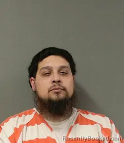 Mugshot of Juan Antonio Villanueva booked in Franklin County, Texas on October 29, 2026