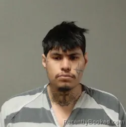 Mugshot of Jose Guadalupe Acosta Angel booked in Franklin County, Texas on May 8, 2026
