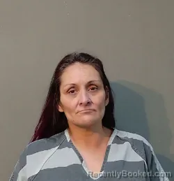 Mugshot of CHRISTINA GOMEZ CARROLL booked in Franklin County, Texas on April 1, 2026