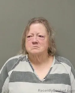 Mugshot of Janie Fuentes Davis booked in Franklin County, Texas on May 8, 2026