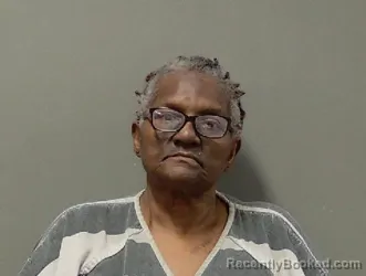 Mugshot of Shelia Annette Evans booked in Franklin County, Texas on March 25, 2026