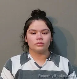 Mugshot of Carolina Jolette Gamino Madrigal booked in Franklin County, Texas on May 1, 2026