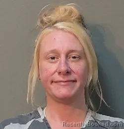 Mugshot of Jessica Lynn Gorski booked in Franklin County, Texas on March 16, 2026