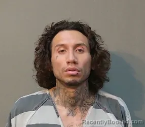 Mugshot of Elio Juan Jose Lara booked in Franklin County, Texas on April 22, 2026