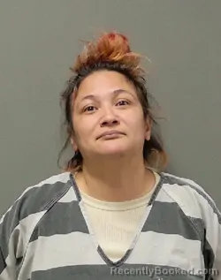 Mugshot of Guadalupe Mariana Reyes booked in Franklin County, Texas on March 16, 2026