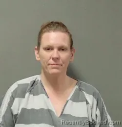 Mugshot of Courtney Nicole Thurman booked in Franklin County, Texas on May 5, 2026